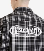 Wasted Paris Tartan Bones Camicia (black white)
