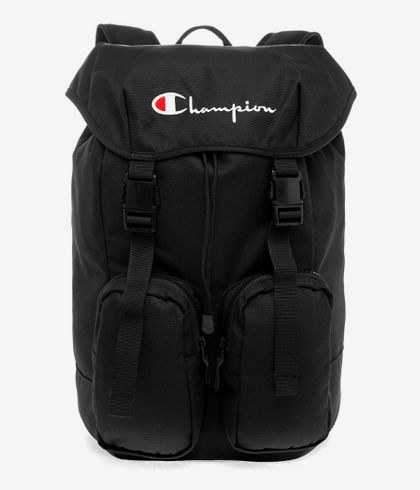 champion reverse weave cordura backpack 23l black