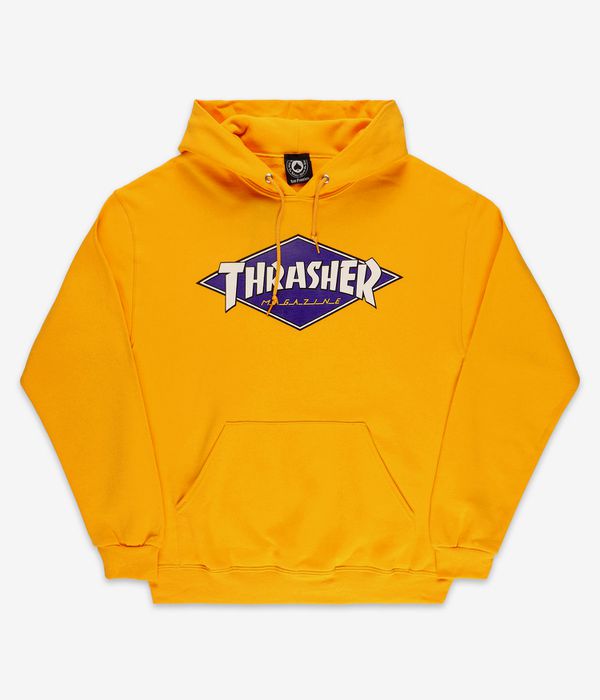 Thrasher Diamond Logo Hoodie (gold)