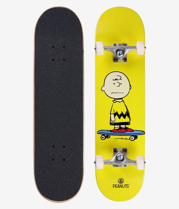 Element x Peanuts Charlie 7.75" Complete-Skateboard (yellow)