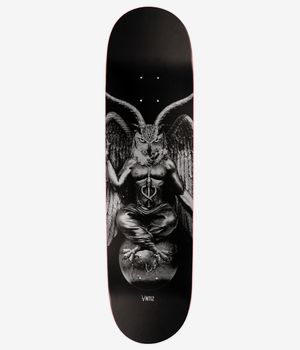 Antiz Baphowlmet 8.6" Skateboard Deck (black silver)