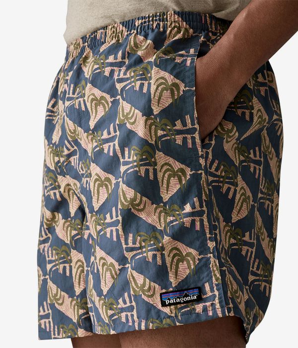Patagonia Baggies 5" Shorts (jaguar geo dolomite blue)