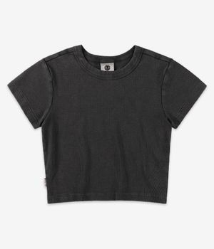 Element Icon Crop T-Shirt women (off black)