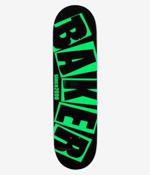 Baker Peterson Arch Slime 8.475" Skateboard Deck (black green)