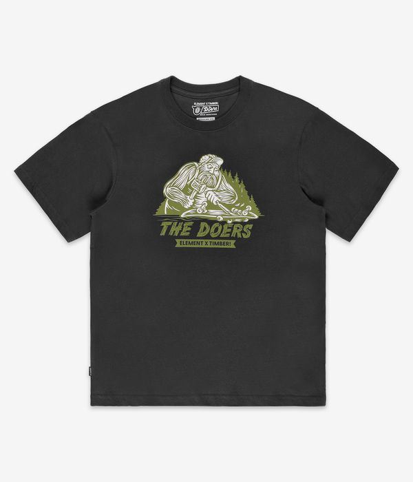 Element x Timber! Shaper T-Shirt (off black)