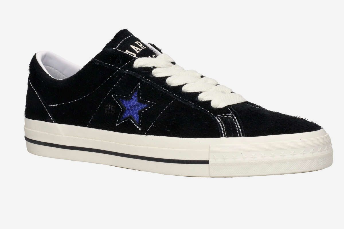 Converse x Quartersnacks CONS One Star Pro Chaussure (black egret hyper blue)