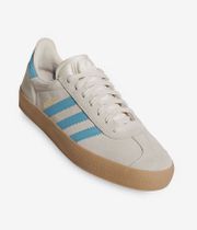 adidas Skateboarding Gazelle ADV Scarpa (wonder white preloved blue)