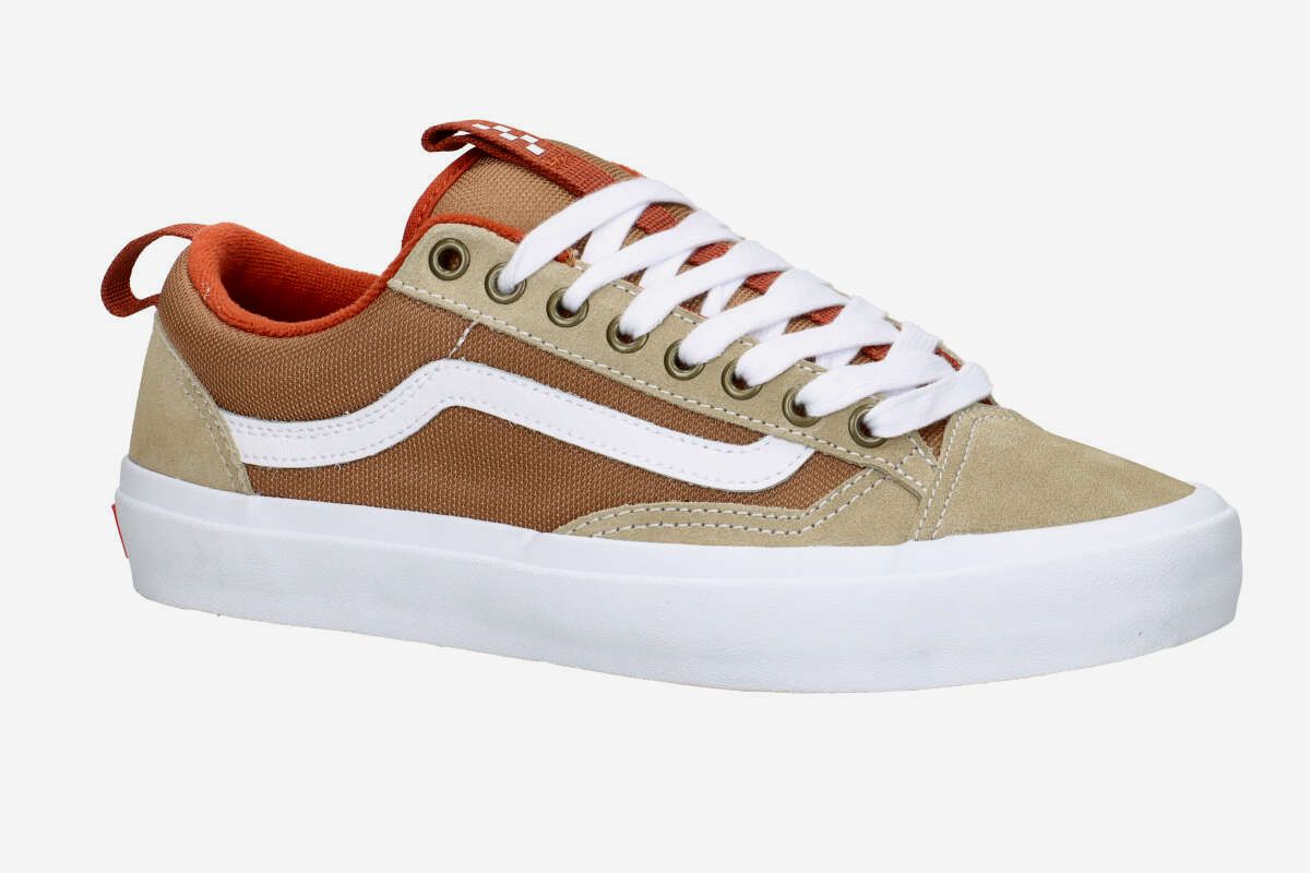 Vans Skate Old Skool 36+ Shoes (khaki burnt orange)