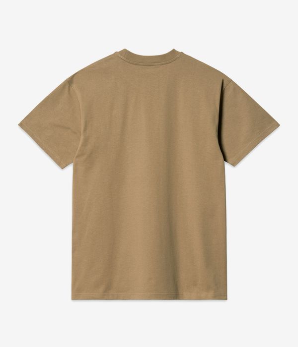 Carhartt WIP American Script Organic T-Shirt (larch)
