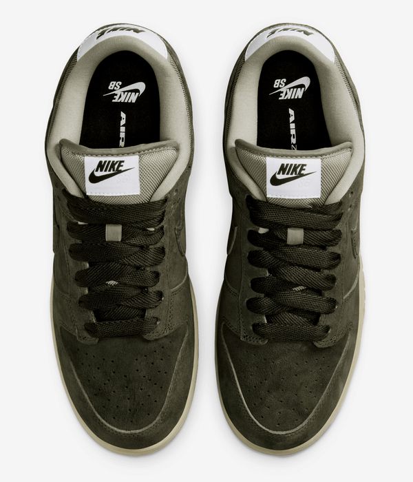 Nike SB Dunk Low Pro B Zapatilla (sequoia sequoia light army white)