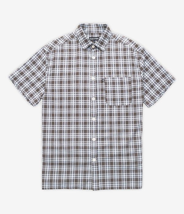 Passport Workers Check Camicia (chocolate blue)
