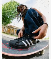 adidas Skateboarding Superstar ADV Scarpa (core black white white)