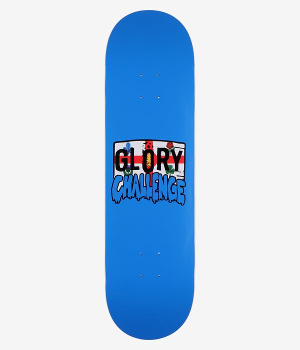 Dime Glo Dime Glory Challenge 8.5" Planche de skateboard (blue)