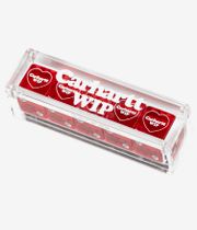 Carhartt WIP Heart Dice Set Acc. (epoxy resin scarlet)