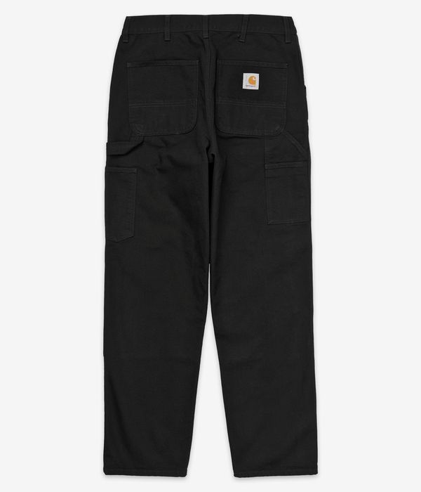 Shop Carhartt WIP Double Knee Organic Pant Dearborn Pants (black aged  canvas) online