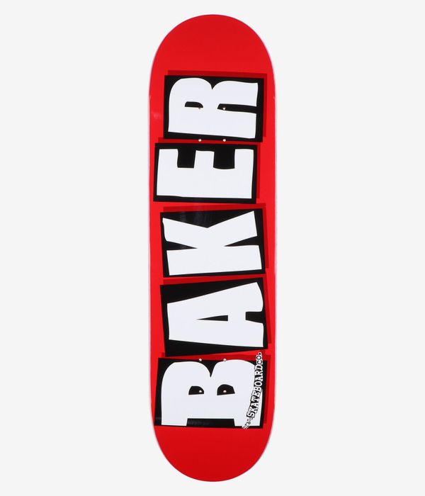 Baker Team Brand Logo 8.6" Tabla de skate (white)