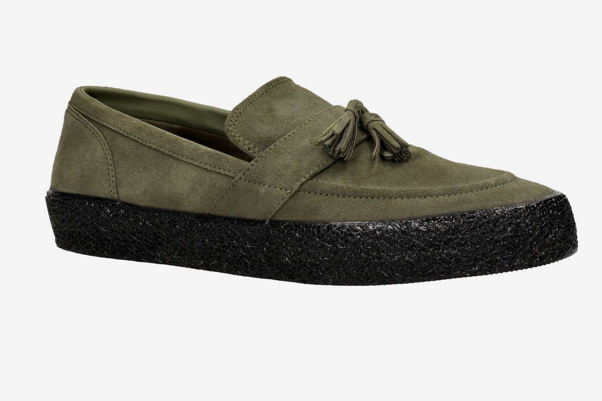 Last Resort AB VM005 Loafer Suede Shoes (new olive black)
