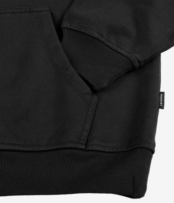 RASSVET | PACCBET Glitch Knit Hoodie (black)