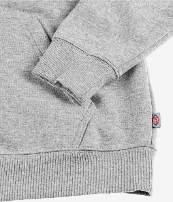 Dickies Oakport Zip-Sweatshirt avec capuchon (heather grey)
