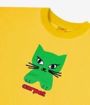 Carpet Company Cat T-Shirt (yellow)