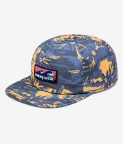 Patagonia Label Funfarer Casquette (cliffs and waves utility blue)