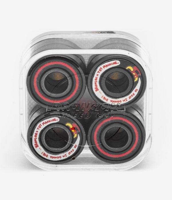 Bronson Speed Co. x Toy Machine G3 Bearings (black)