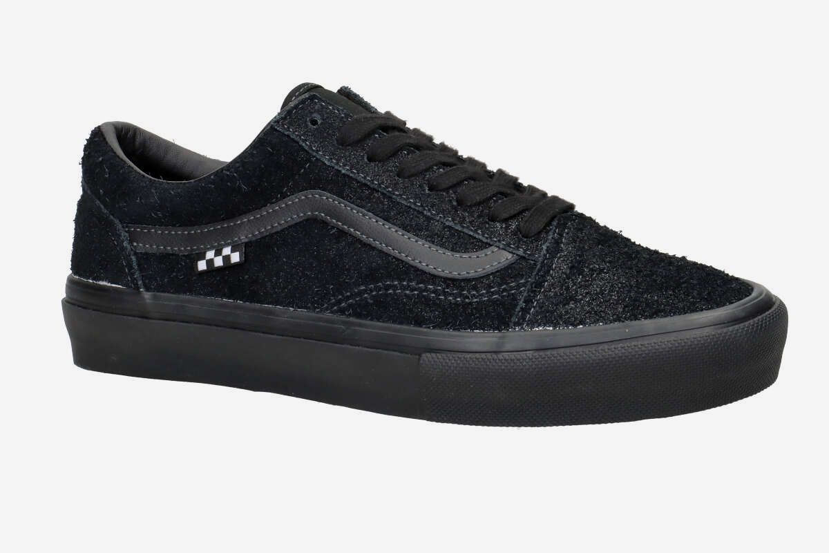 Black velvet vans shoes clearance