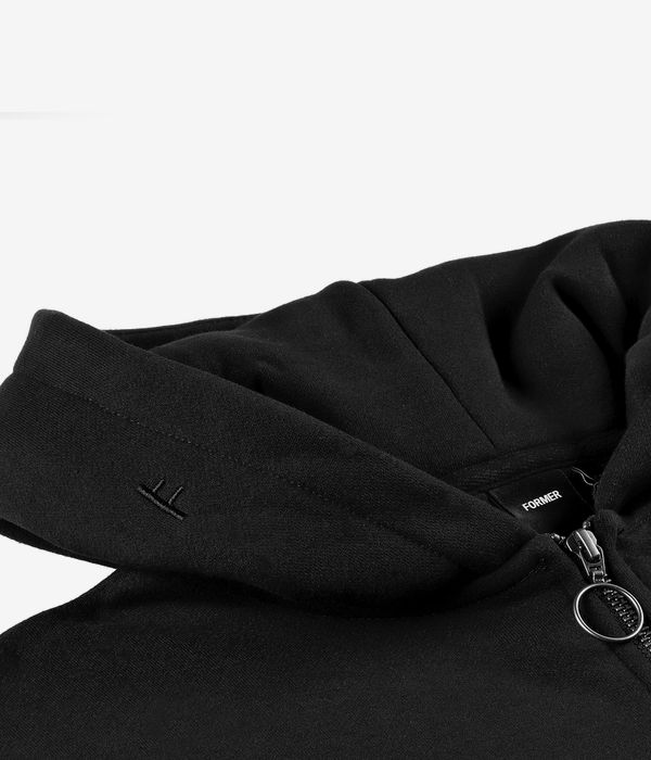 Former Clippings Zip-Sweatshirt avec capuchon (black)