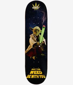 Jart Skateboards Weed Nation Yoda 8 375 Deck Multi Buy At Skatedeluxe