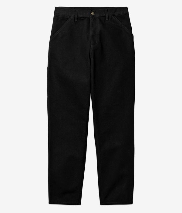 Carhartt WIP Single Knee Pant Organic Dearborn Pantalones (black rigid)