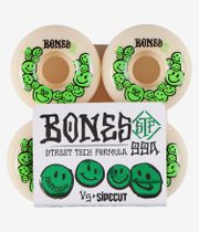 Bones STF Happiness V5 Rouedas (white green) 52mm 99A Pack de 4