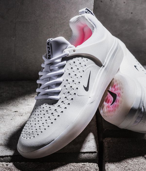 Nike SB Nyjah 3 Scarpa (white black hyper pink)