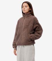 Dime Polar Fleece Sherpa Jacket (mocha)