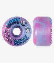 Snot Franky's Roaches Conical Roues (pink teal swirl) 55 mm 101A 4 Pack