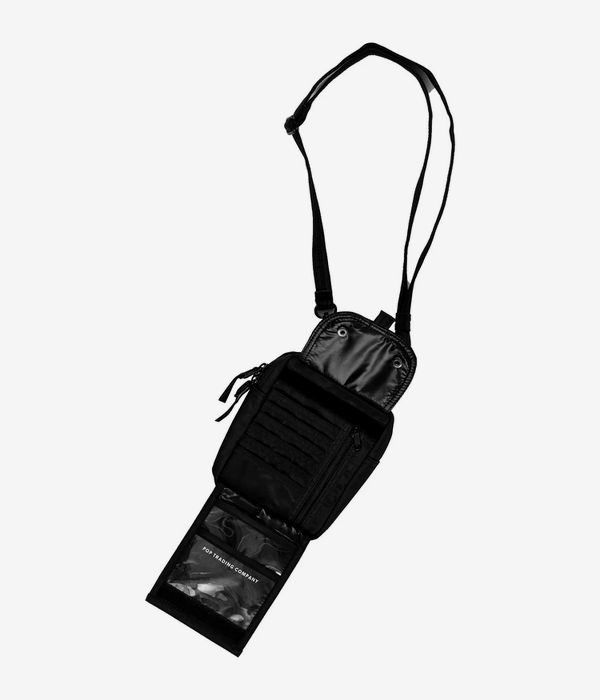 Pop Trading Company Passport Tas (black)