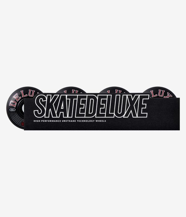 skatedeluxe Academy Club Classic ADV Roues (black) 54mm 100A 4 Pack