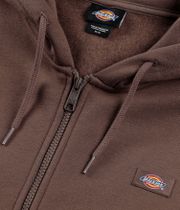 Dickies Oakport Zip-Sweatshirt avec capuchon (timber brown)