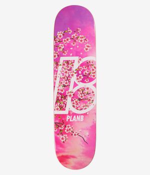 Plan B Team Cherry Blossom 8" Skateboard Deck (pink purple)