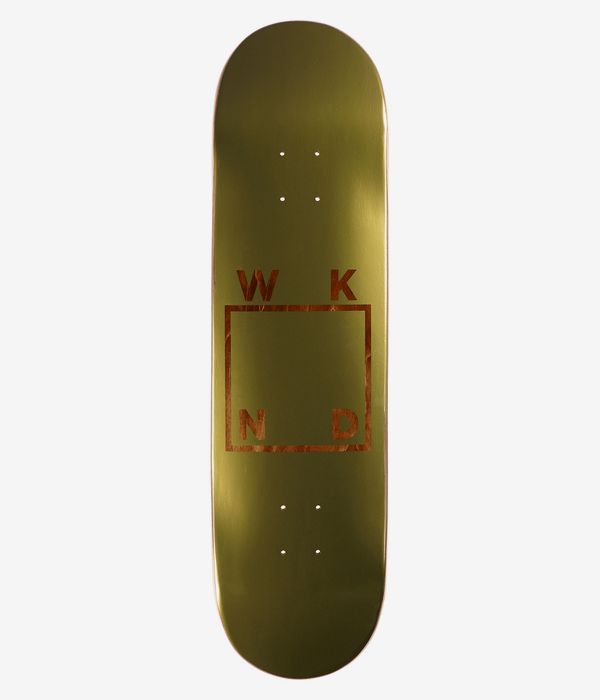 WKND Gold Plated Logo 8.25" Tabla de skate (gold)