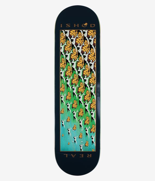 Real Ishod Metamorphosis Twin Tail 8.5" Skateboard Deck (blue)