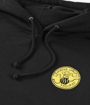 Krooked x Quarter Snacks Snackman Hoodie (black)