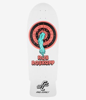 Santa Cruz Roskopp One Reissue 10.35" Skateboard Deck (white)