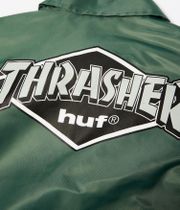 HUF x Thrasher Logo Jacket (forest green)