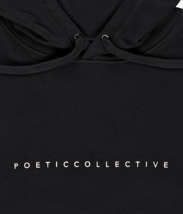 Poetic Collective Flower sweat à capuche (black)