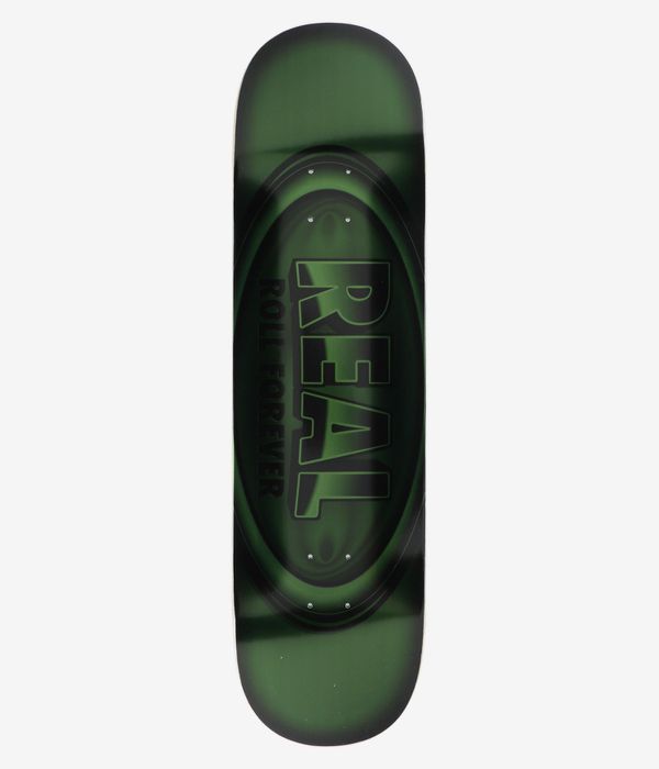 Real Team Oval Full DBX 8.5" Skateboard Deck (green)