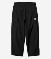 Carhartt WIP Cole Cargo Pant Lane Poplin Pantalones (black rinsed)