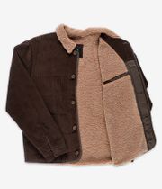 RVCA Surplus Sherpa Puffer Jacket (chocolate)