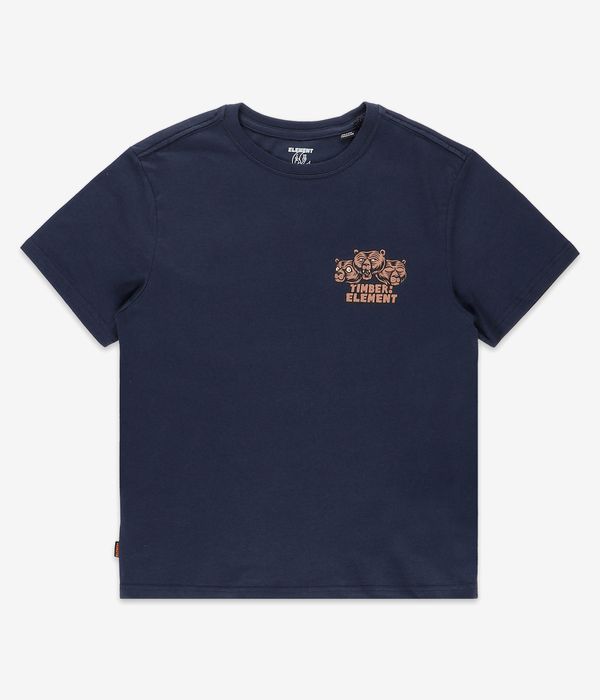 Element x Timber! Bear With Me T-Shirt kids (eclipse navy)