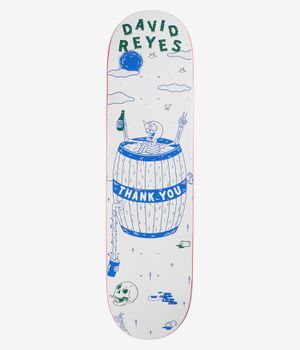Thank You David Reyes Barrelled 8.25" Planche de skateboard (blue)
