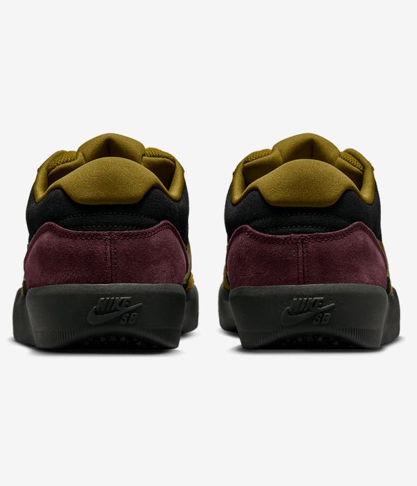 Nike SB Force 58 Chaussure (black olive flak burgundy crush)